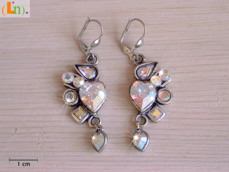 Crystal Lady Oorbellen